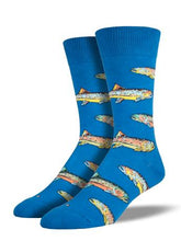 Calcetines Truchas Azul