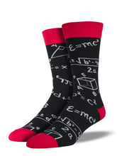 Calcetines Hombre Math Negro