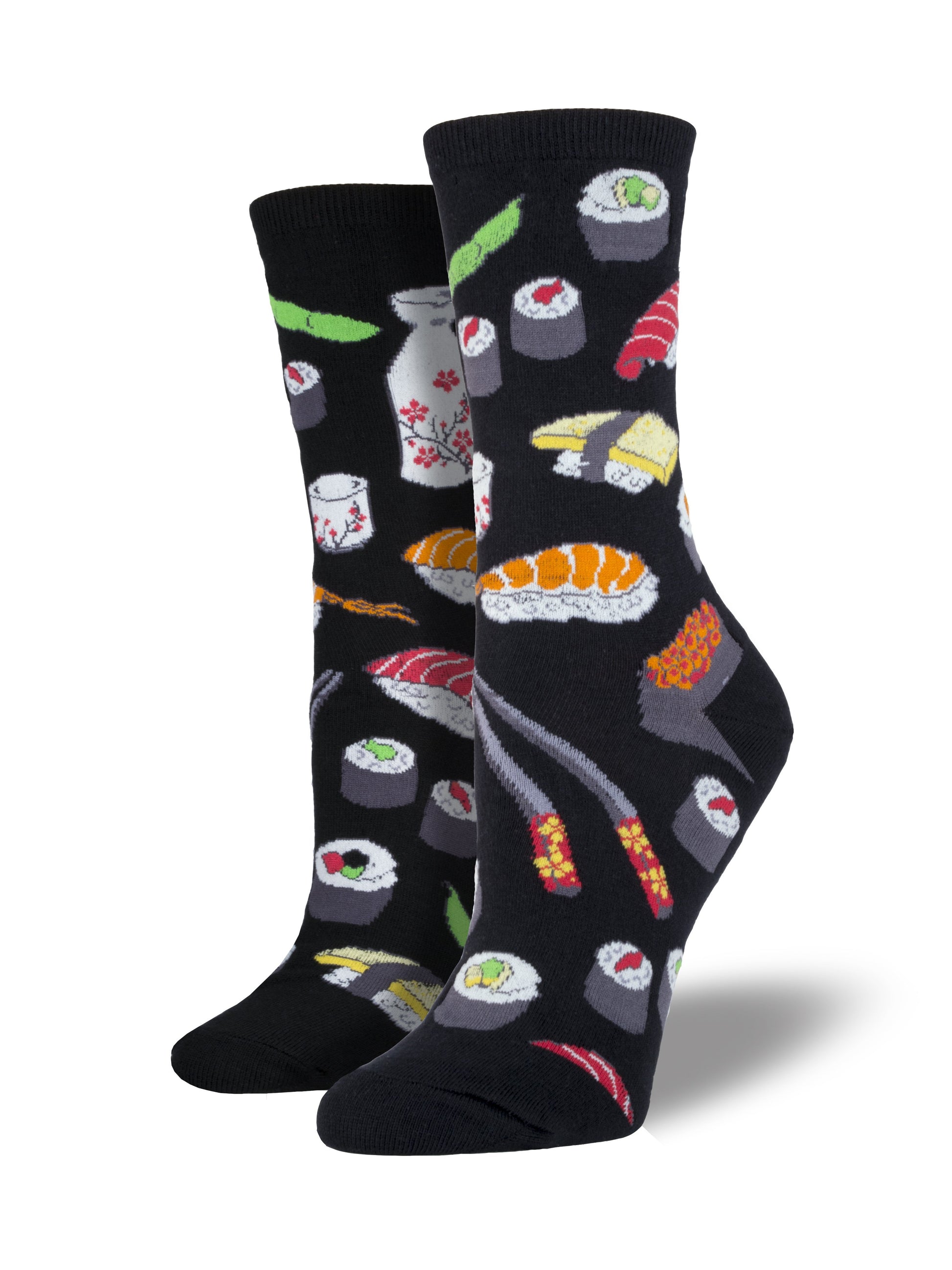 Calcetines Mujer Sushi Negro