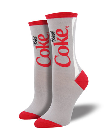 Calcetines Mujer Diet Coke Gris