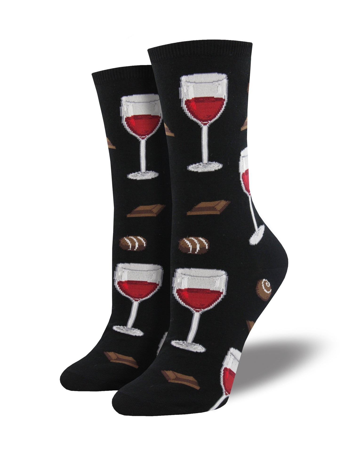 Calcetines Mujer Tiempo De Vino Negro