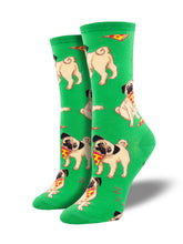 Calcetines Mujer Perros Pizzeros Azul