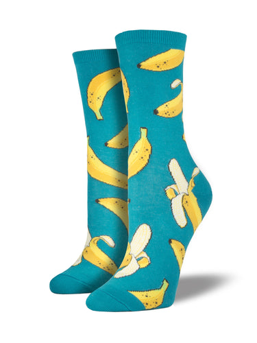 Calcetines Mujer Bananas Verde