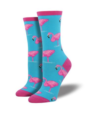 Calcetines Mujer Flamencos Verde