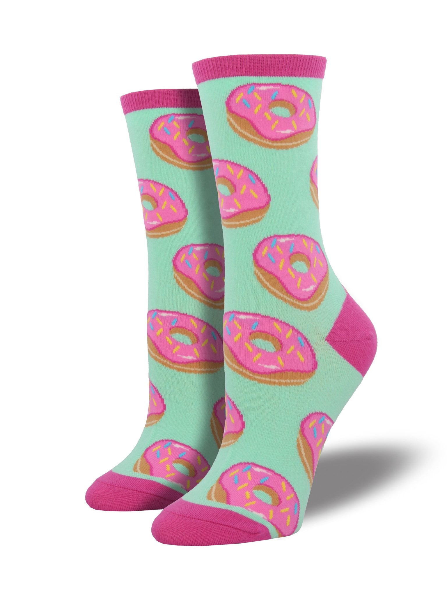 Calcetines Mujer Donuts Verde