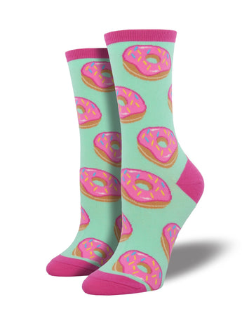 Calcetines Mujer Donuts Verde