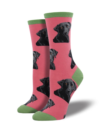 Calcetines Mujer Labrador Rosa